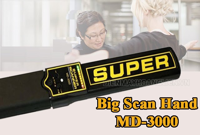Tính năng nổi bật của máy rà kim loại cầm tay Big Scanhand MD-3000