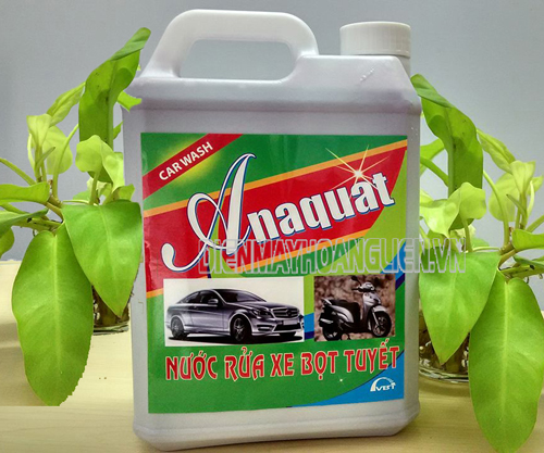 Nước rửa xe Anaquat là loại nước rửa xe chuyên dụng được người tiêu dùng rất ưa chuộng