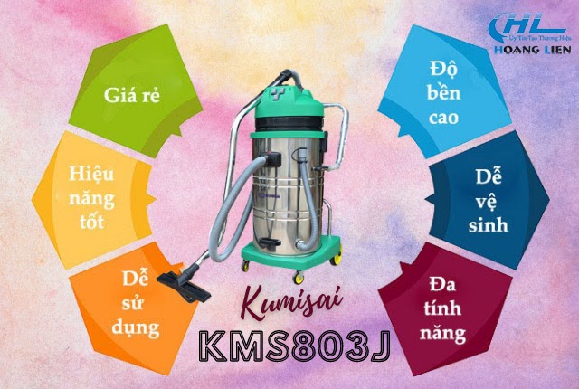 máy hút bụi Kumisai KMS803J