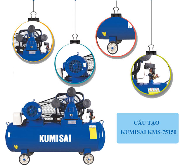 Cấu tạo và nguyên lý hoạt động của Kumisai KMS-75150