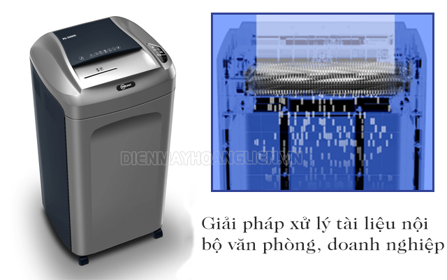 máy hủy giấy công nghiệp Nikatei PS-2000C