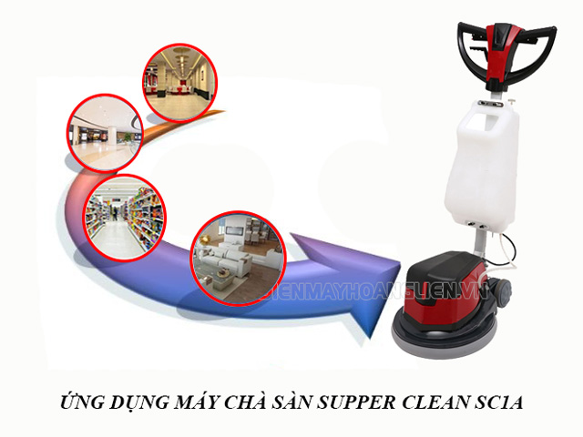ứng dụng của máy chà sàn giặt thảm SC 1A
