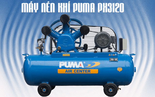 Đầu nén khí Puma PX3120 (3HP) nhập khẩu quốc tế