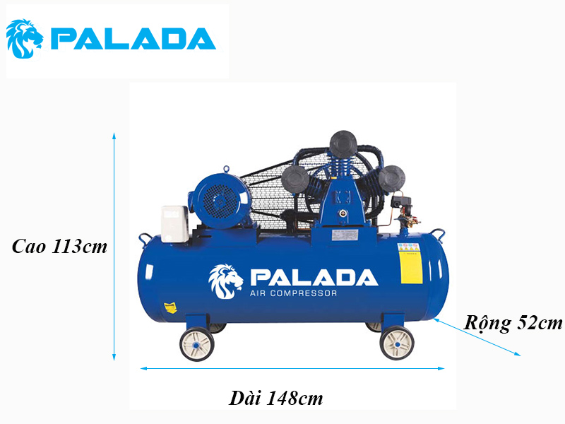 Máy nén khí Palada PA-75150 hiện đại