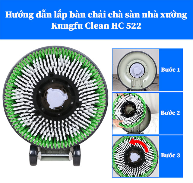 giá máy chà sàn Kungfu Clean HC 522