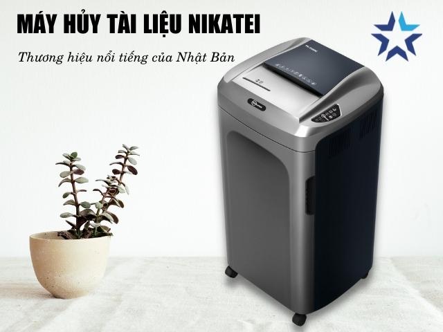 Máy hủy tài liệu thương hiệu Nikatei đến từ Nhật Bản