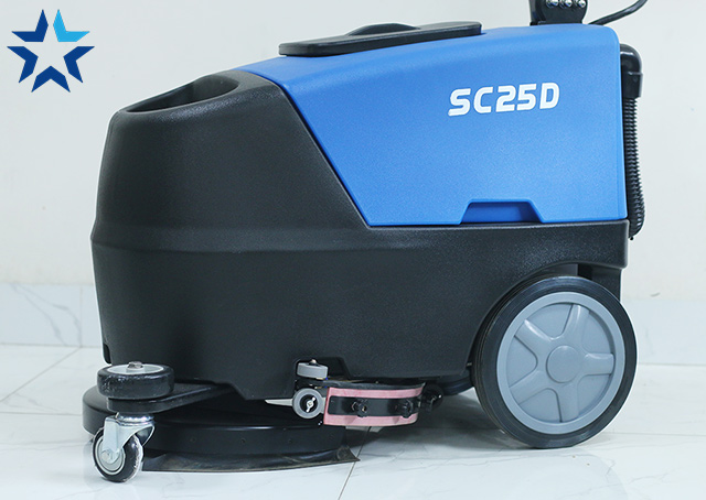 Bánh xe máy chà sàn Supper Clean SC 25D