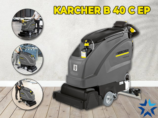 Karcher B 40 C Ep được sử dụng tại nhiều không gian khác nhau