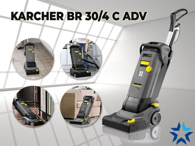 Máy chà sàn Karcher BR 30/4 C Adv được ứng dụng rộng rãi trong cuộc sống