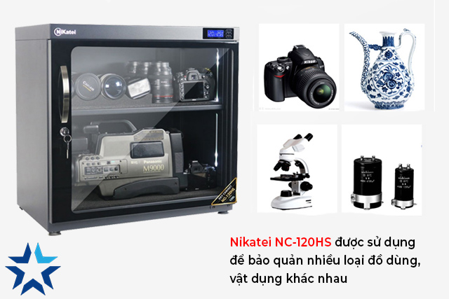 Ứng dụng tủ chống ẩm Nikatei NC-120HS