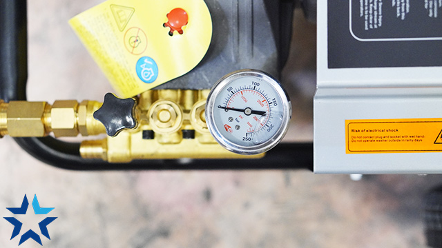 Đồng hồ đo áp máy rủa xe áp cao PD 80/2.2