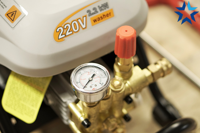 Đồng hồ đo áp Máy rửa xe áp lực cao Lutian LT-16MC