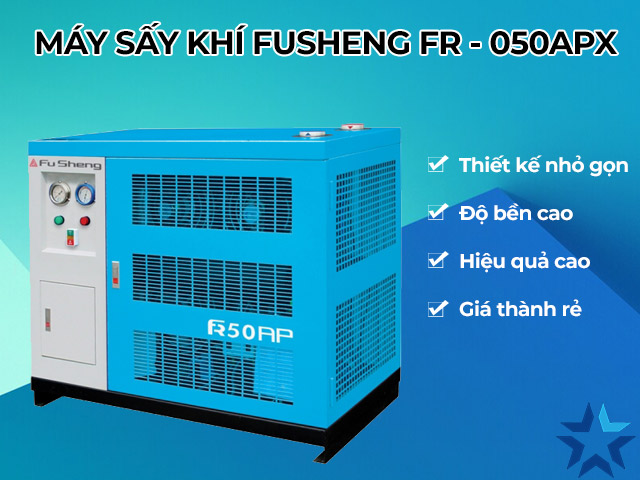 Đặc điểm của máy sấy khí Fusheng FR- 050APX