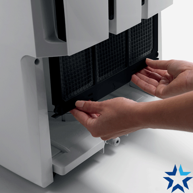 Tắc nghẽn màng lọc là nguyên nhân khiến máy hút ẩm hoạt động kém hiệu quả