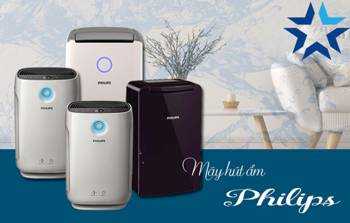 Máy hút ẩm Philips đến từ châu Âu vô cùng nổi tiếng