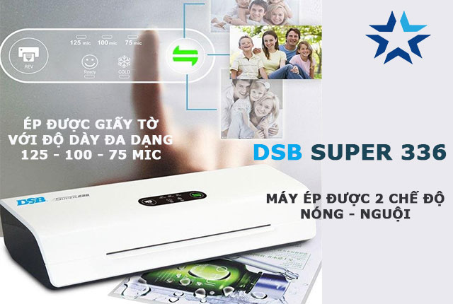 Máy ép plastic DSB Super 336 giá rẻ