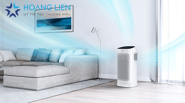 Máy lọc không khí khử khuẩn toàn phòng có công suất lớn nhưng giá thường khá cao