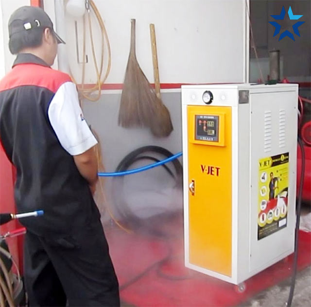 Máy xịt rửa xe bằng nước nóng V-Jet